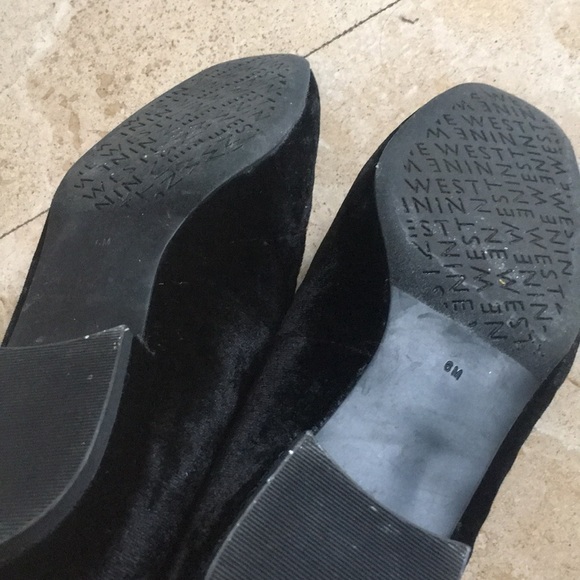 Nine west xalan velour flats black 6 - Picture 6 of 8